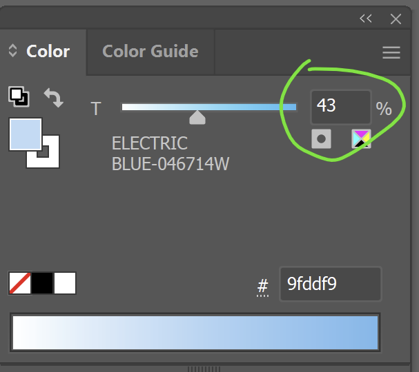 Avoid color tints